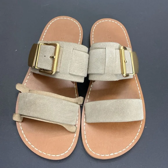 Marc Fisher Sandals Size 6 Brown Color In New Condition - Picture 2 of 4